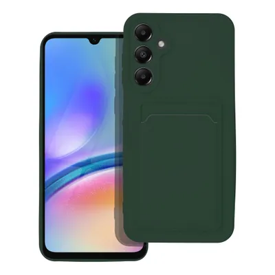 Huse - Husă  Card Case verde pentru Samsung Galaxy A25 5G – siliciu cu slot pentru card