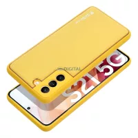 Huse - Oferă telefonului tău un look elegant și plin de energie cu husa din piele în nuanța galbenă, creată special pentru Samsung Galaxy S24. Este alegerea perfectă dacă îți dorești o combinație între prote