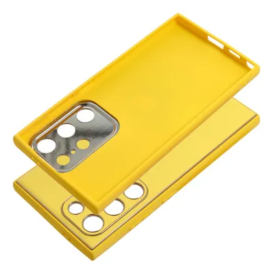 Husă din piele galbenă pentru Samsung Galaxy S24 Ultra – premium, elegantă și rezistentă [1]