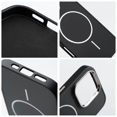 Husă FRAME MAG COVER compatibilă MagSafe pentru iPhone 12 Pro, Neagră [1]