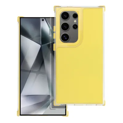 Huse - Husă MATRIX pentru Samsung Galaxy A25 5G – Light Yellow, protecție colorată și modernă