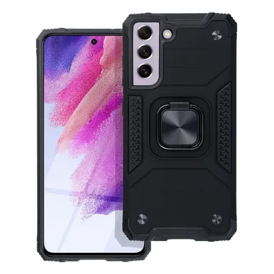 Huse - Husă NITRO neagră pentru Samsung Galaxy A16 (4G/5G) – design durabil, cu inel magnetic multifunctional