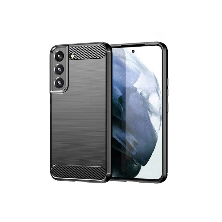 Huse - Husă  pentru Samsung Galaxy S22 Ultra – slim, shock‑absorbent și grip excelent