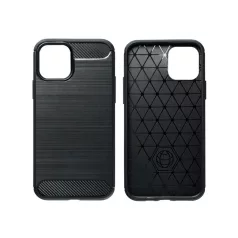 Huse - Husă TPU carbon texture neagră – Xiaomi 15 Pro