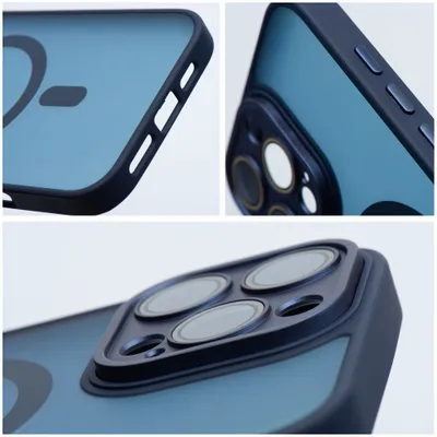 Husă Variete Mag Cover compatibilă MagSafe pentru iPhone 17 Pro Max, albastru navy [2]