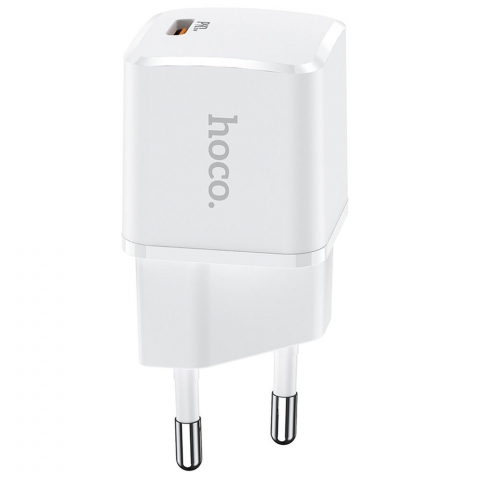 Încărcător Hoco Type-C PD 20W N10, Alb – Fast Charge pentru Dispozitive Moderne [4]