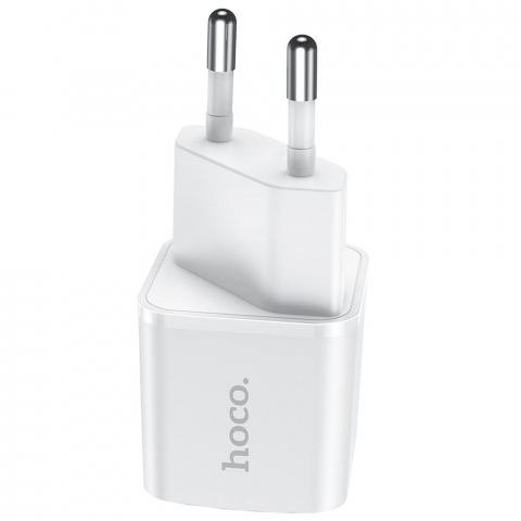 Încărcător Hoco Type-C PD 20W N10, Alb – Fast Charge pentru Dispozitive Moderne [2]