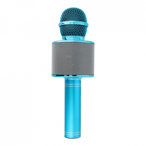 Microfon Karaoke Multimedia CR58S HQ, Albastru [5]