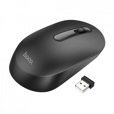 Accesorii GSM & IT - Mouse de computer wireless HOCO 2,4G 1200dpi GM14 negru