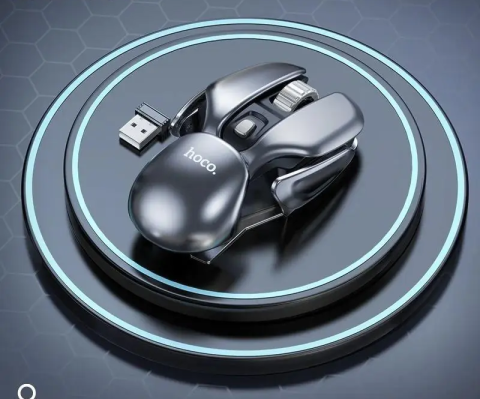 Tastaturi &Mouse-uri - Mouse Gaming Hoco DI43 wireless 2.4GHz 1600 DPI 4 butoane ergonomic