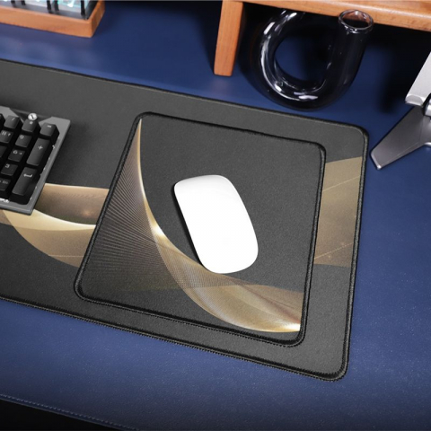 Mouse Pad Gaming Hoco Aurora GM22, 200x240mm, Negru [4]