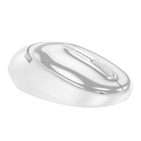 Mouse Wireless Hoco GM34, 2.4G, 1600 DPI, Gri-Alb [1]