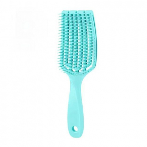 Cosmetice & Ingrijire personala - Perie de Păr Antistatică, Albastră – Perfectă pentru un Look Impecabil
