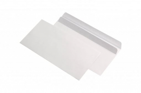 Birotică - Plic DL – 110×220 mm, Alb, Ideal pentru Documente, Scrisori și Facturi