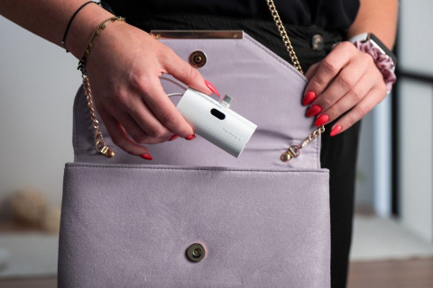 Powerbank Forcell F Energy 5000mAh, Type-C PD 20W, Gri [8]