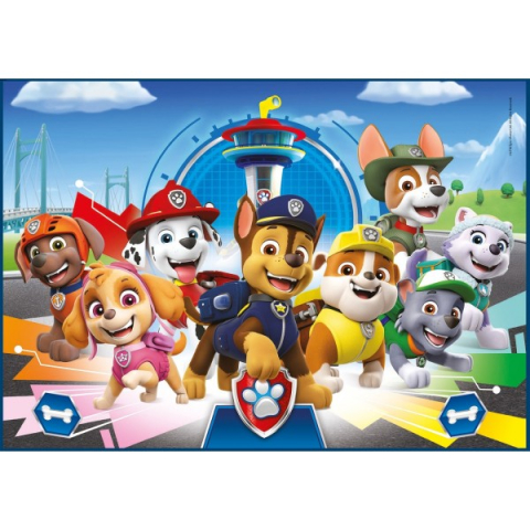 Jucarii si Gadget-uri copii - Puzzle carton 30 piese Clementoni Supercolor Paw Patrol 20263 pentru copii 3+ ani