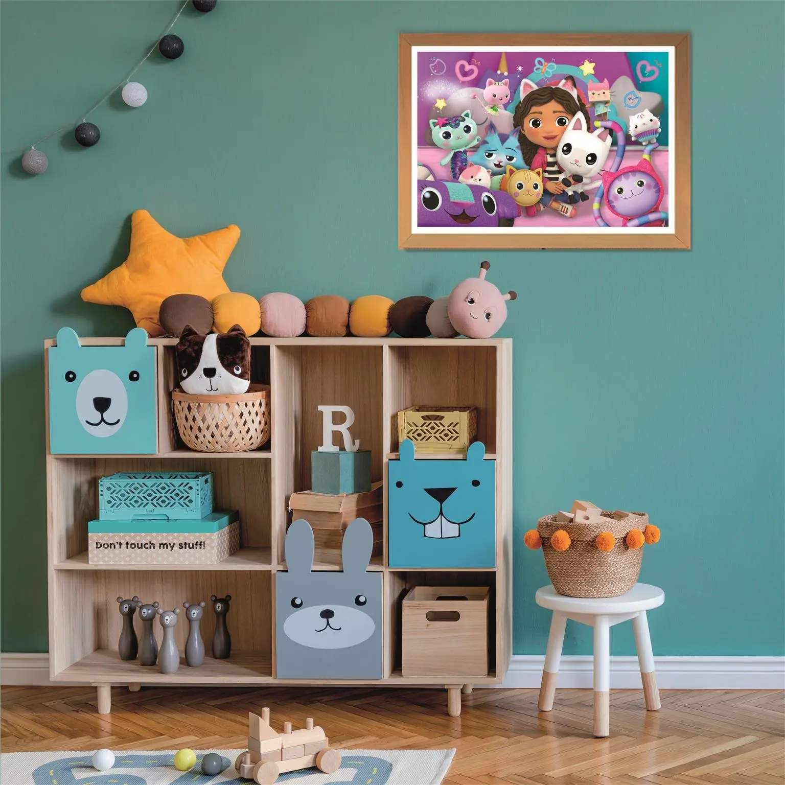 Puzzle SuperColor Casa de papusi a lui Gabby Clementoni puzzle copii carton [2]