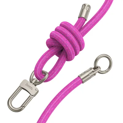 Telefoane - Șnur HOCO GH6 – 1,8 m, Design Rezistent, Culoare Roz