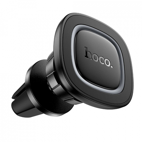 Suporturi auto - Suport auto magnetic HOCO pentru aerisire H72 negru gri metal