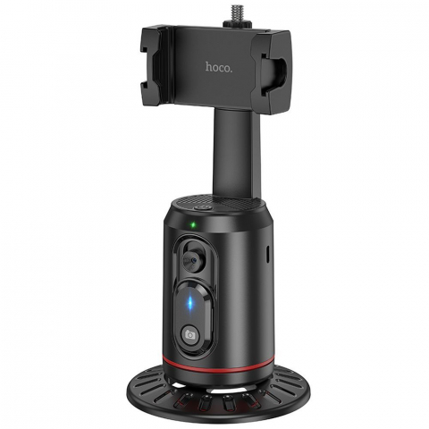 Suporturi auto - Suport Telefon Mobil Hoco 360° cu Auto Face Tracking K23, Negru