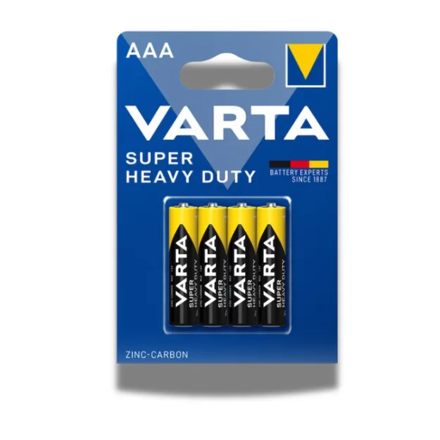Diverse - VARTA Superlife AAA (R3 / LR03 / R03) – baterie zinc‑carbon 1,5 V