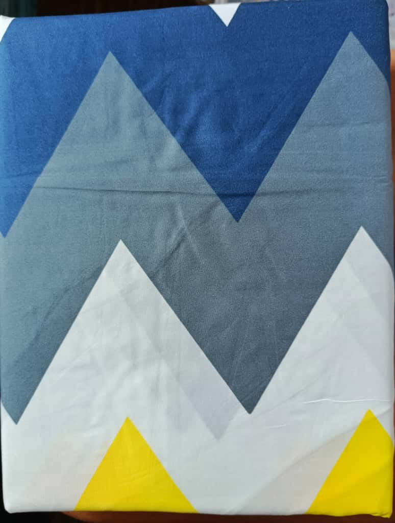 Lenjerie pat o persoana Razor  Cod: S050 (170x220cm) + CADOU Prosop 50x90cm 100% Bumbac [2]