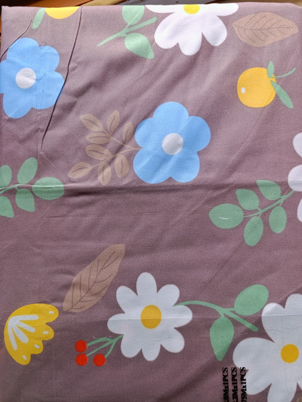 Lenjerie pat o persoana Curcubeu Cod: S027(170x220cm) + CADOU Prosop 50x90cm 100% Bumbac [2]