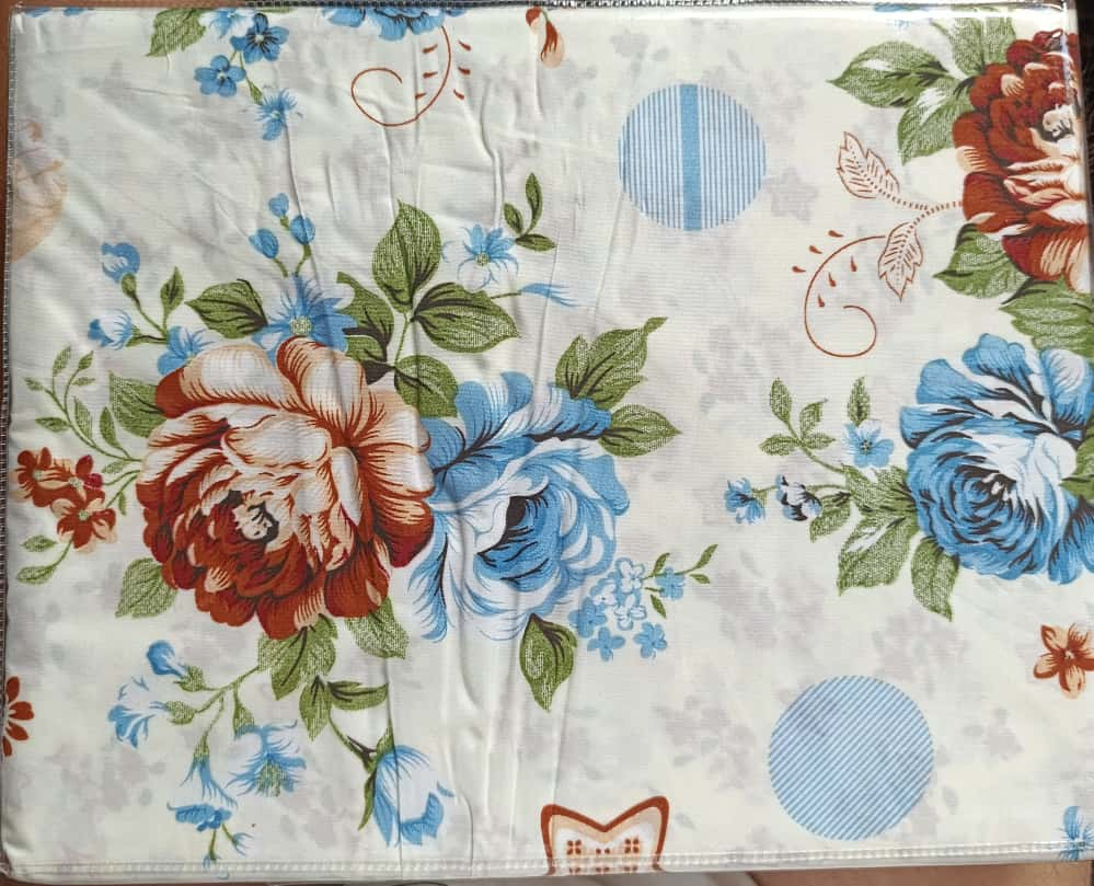 Lenjerie pat o persoana Multifloral Cod: S052 (170x220cm) + CADOU Prosop 50x90cm 100% Bumbac [2]