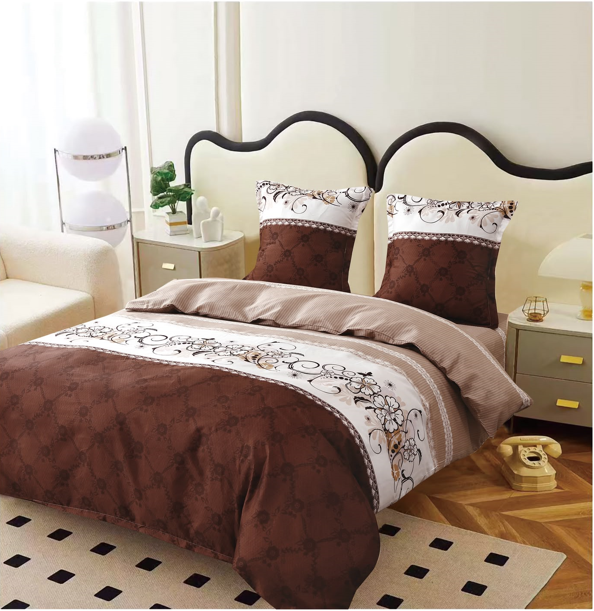 Lenjerie set 4 piese ​​​​​​​King-size Elegant Q30 (200 cm x 200-230 cm) [2]