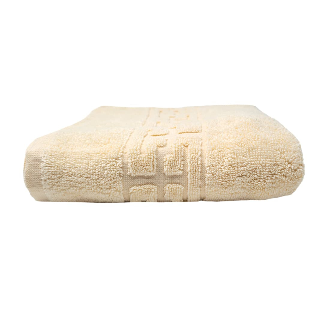 Prosop de Lux ROYAL Ivory 50×90cm 100% Bumbac Pieptanat 650 g/mp [2]