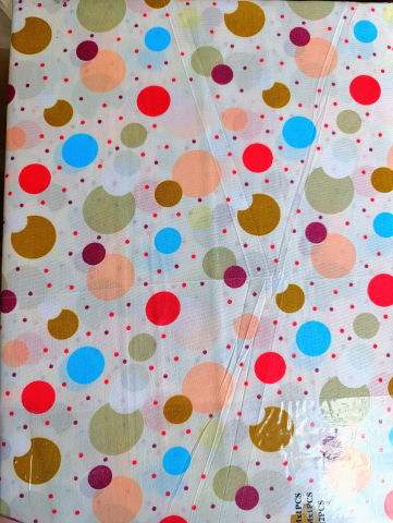 Lenjerie pat o persoana Buline Cod: S020 (170x220cm) + CADOU Prosop 50x90cm 100% Bumbac [1]