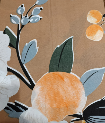 Lenjerie set 4 piese ​​​​​​​King-size Portocal F0200 (200 cm x 200-230 cm) [2]