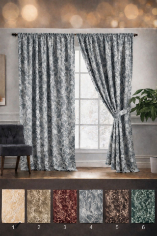 Draperii / Perdele - Set 2 x Draperii ( 150x250cm ) Latime 300cm, lungime 250cm p182