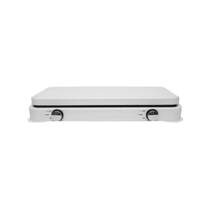 Aragaz tip plita, cu 2 arzatoare, 2x2.5 KW, diametru arzator 80 mm, dimensiuni 470 x 270 x 65 mm [5]