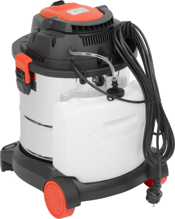 Aspirator industrial cu spalare MWD-211 3 in 1, aspirare umeda si uscata, curatare covoare si tapiterii, functie suflare, filtru HEPA, rezervor inox 20 L, 1600 W [4]