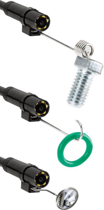 Camera de inspectie endoscopica cu ecran LCD, inregistrare foto/video, sonda 8 mm, cablu 2 m, iluminare LED reglabila, card MicroSD 32 GB inclus [2]