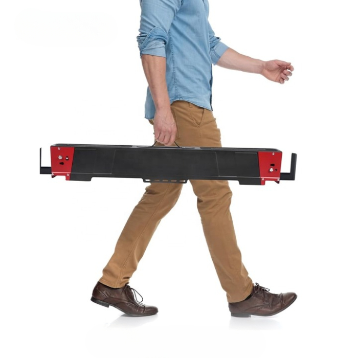 Capra profesionala de lucru, pliabila, reglabila pe inaltime 61-85 cm, suport taiere lemn si materiale, sarcina maxima 600 kg, pentru atelier, constructii, bricolaj [3]