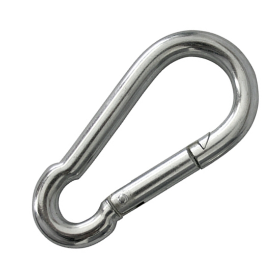 Carabina din otel DIN 5299 C, 80 mm [1]