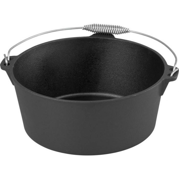 Ceaun din fonta pentru gulas, cu maner din otel inoxidabil, 30x13cm, 7.22l [2]