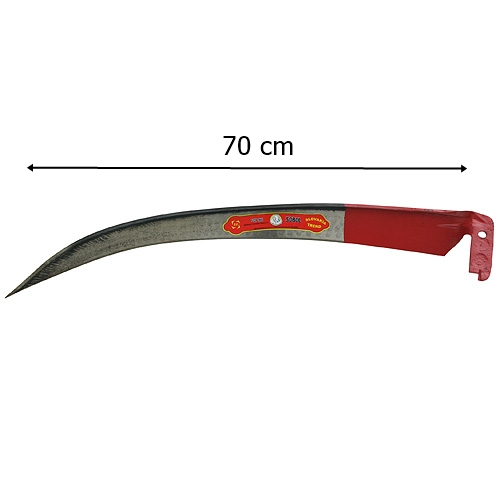 Coasa ruseasca forjata Sobol 700 mm, lama otel calit, pentru cosit iarba, fan si buruieni, rezistenta ridicata [3]