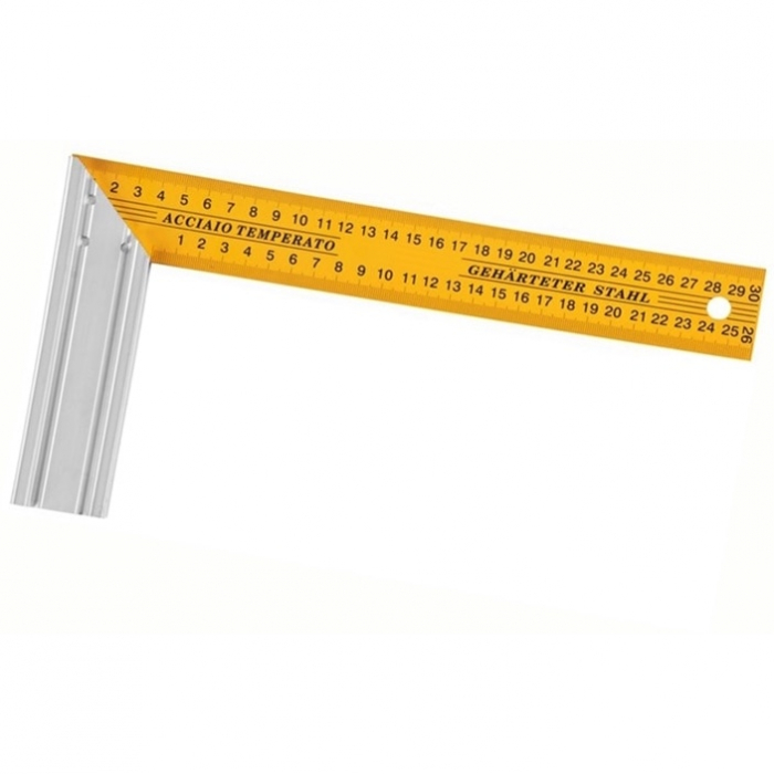 Echer (vinclu) tamplar/dulgher, 300 mm, din aluminiu [2]