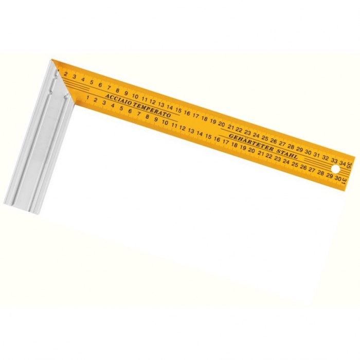 Echer (vinclu) tamplar/dulgher, 350 mm, din aluminiu [1]