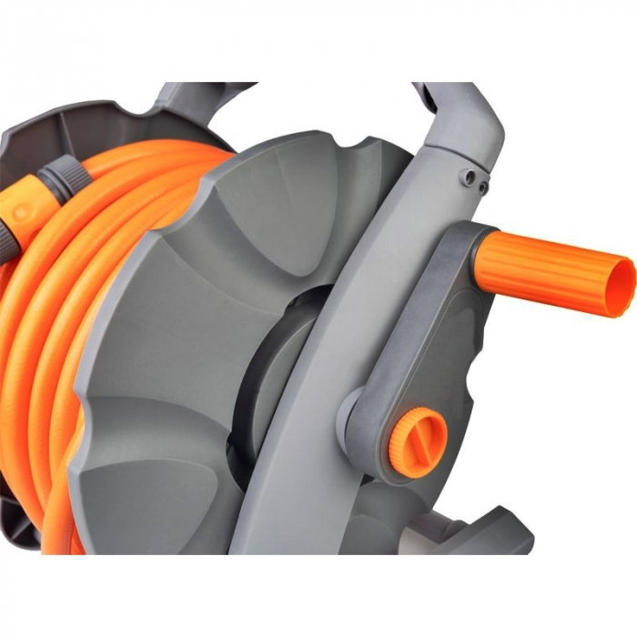 Furtun cu derulator si accesorii stropit, conectica 1/2 si 3/4, 3 straturi, 20+2m, max 24 bar [4]