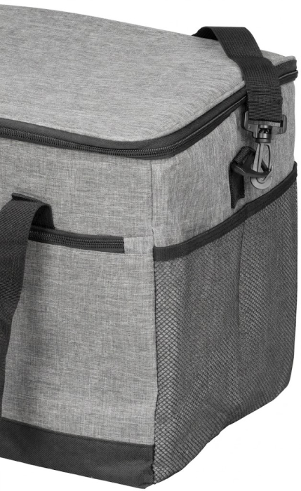 Geanta frigorifica pliabila 30L, izolare termica, 27x40x31 cm, culoare gri, pentru camping, picnic, plaja si cumparaturi [4]