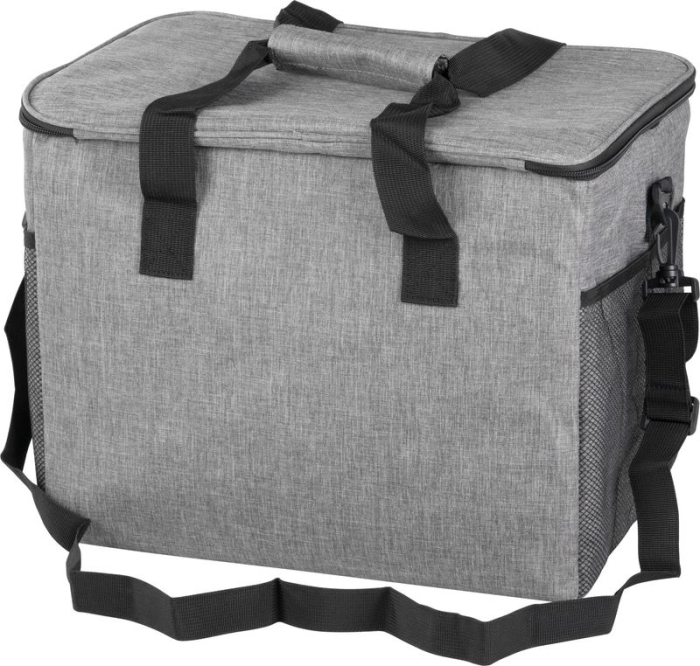 Geanta frigorifica pliabila 30L, izolare termica, 27x40x31 cm, culoare gri, pentru camping, picnic, plaja si cumparaturi [7]