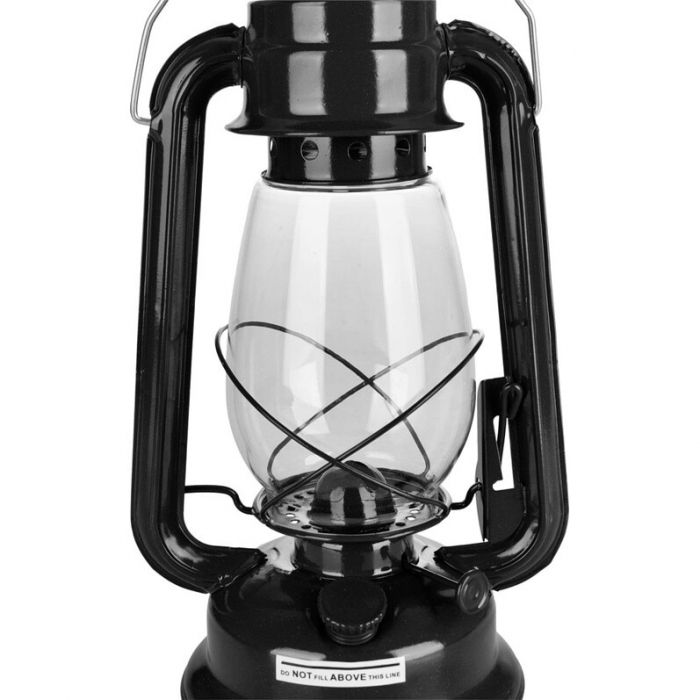 Lampa cu gaz lampant, SGTT Black, inaltime 30 cm, cu agatatoare [3]