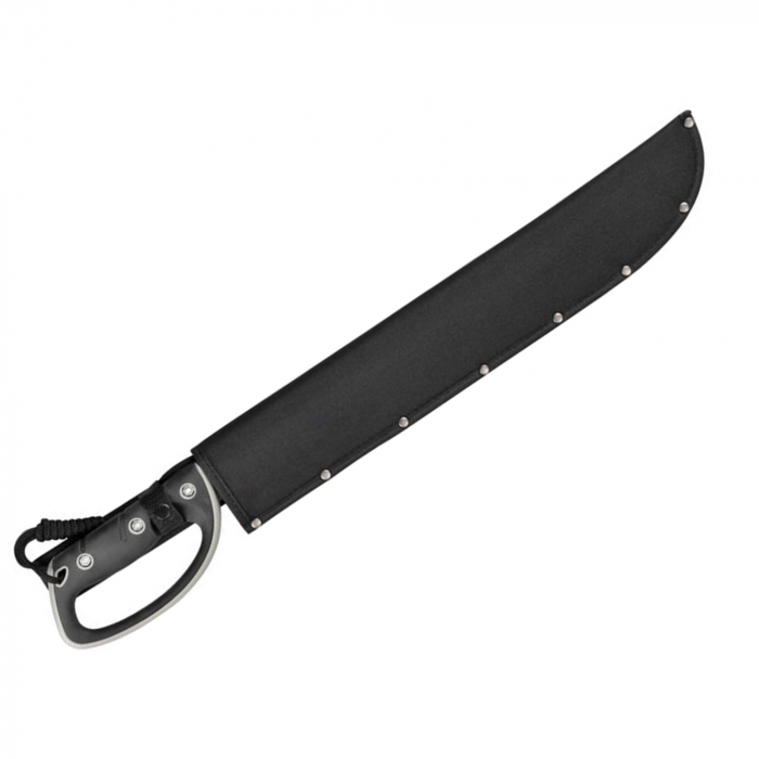 Maceta din otel 61 cm, cu husa de transport, maner protectie, cu sistem prindere [3]