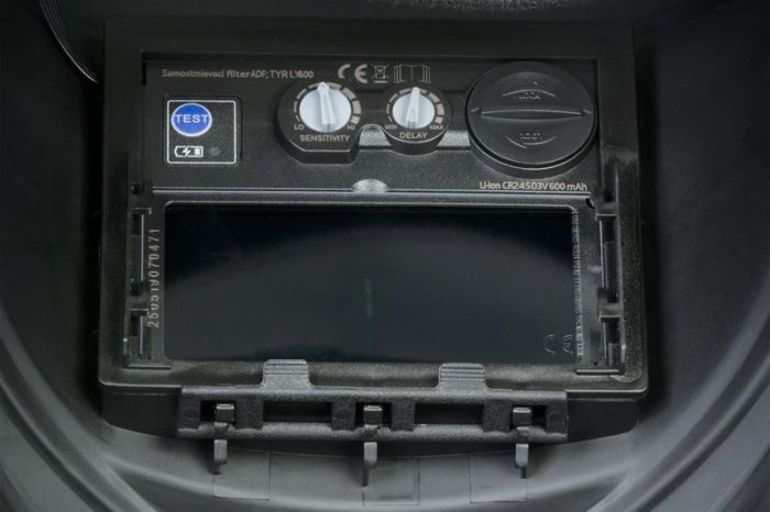 Masca sudura GalaxyLight, autodark, reglaj automat, alimentare celule solare + baterie [6]