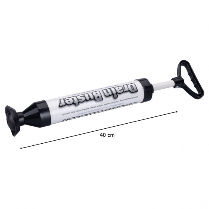 Pompa de desfundat tevi si scurgeri, lungime 40 cm, actionare manuala [2]
