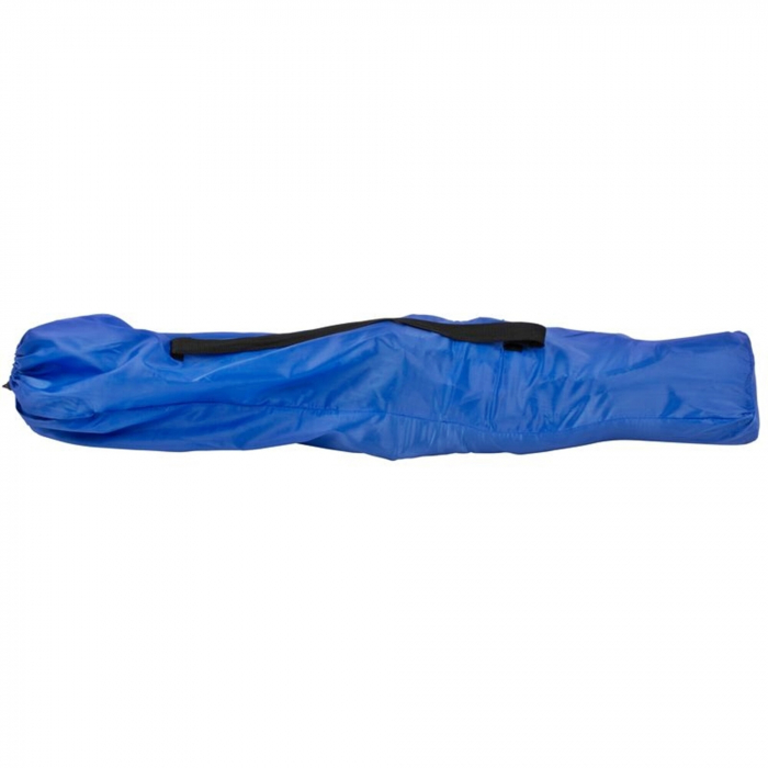 Scaun pentru pescuit sau camping, cu sport pahar, 80x50x105 cm, material textil, albastru, husa transport [2]